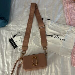 Marc Jacobs Snapshot Bag nude and rose gold